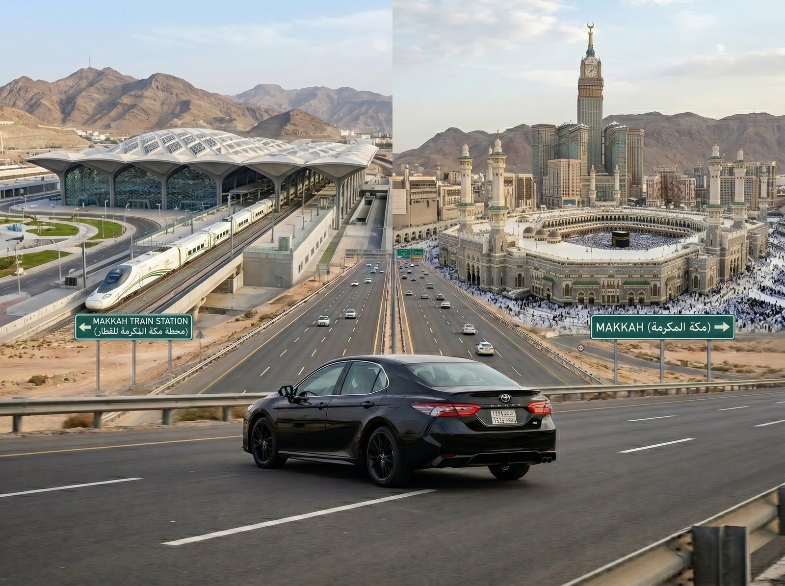  Jeddah Airport to Makkah Taxi Service 