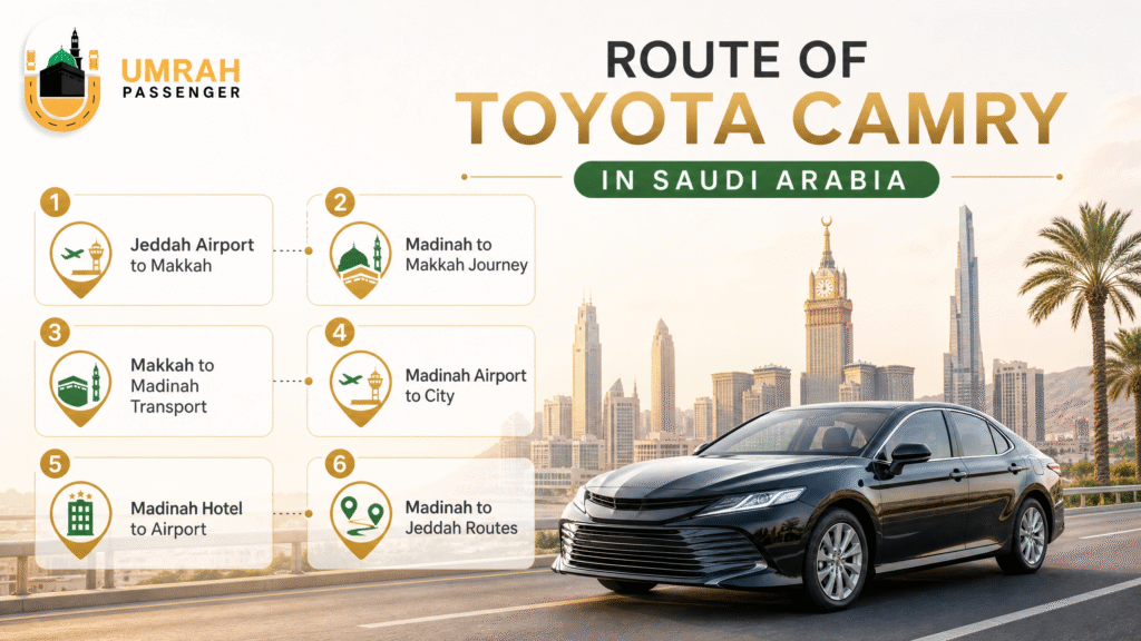 routes of toyota camry
