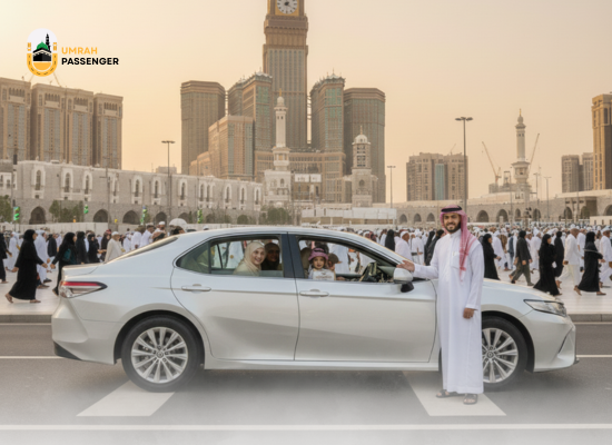 best private umrah taxi for families in saudi arabia