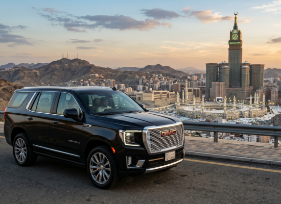 Luxury GMC Yukon XL Umrah Taxi Service at a Discounted Price