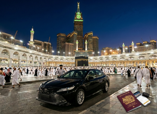 discounted private umrah taxi online from uk