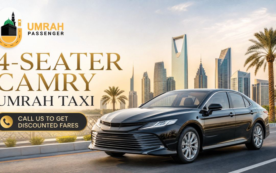 4 seater camry umrah taxi