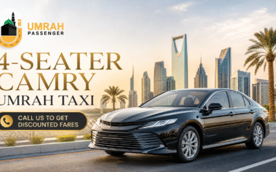 4-Seater Camry Umrah Taxi | Call Us to Get Discounted Fares
