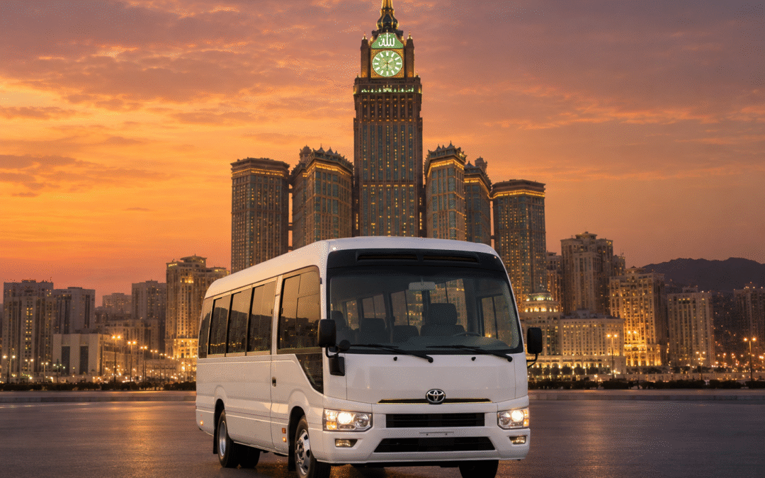 Best Umrah Coaster for Groups – Minibus for Umrah Pilgrims 